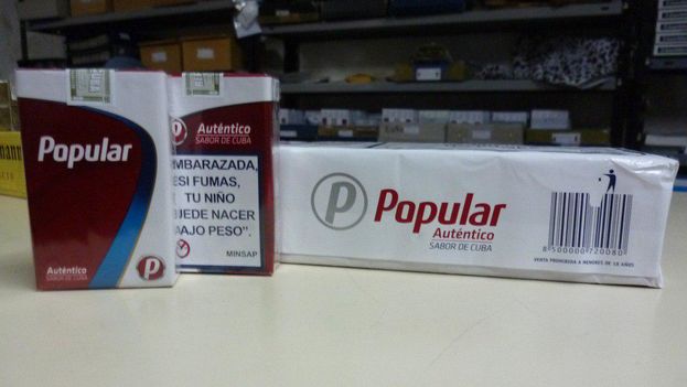 Zigaretten der Marke Popular auf Kuba