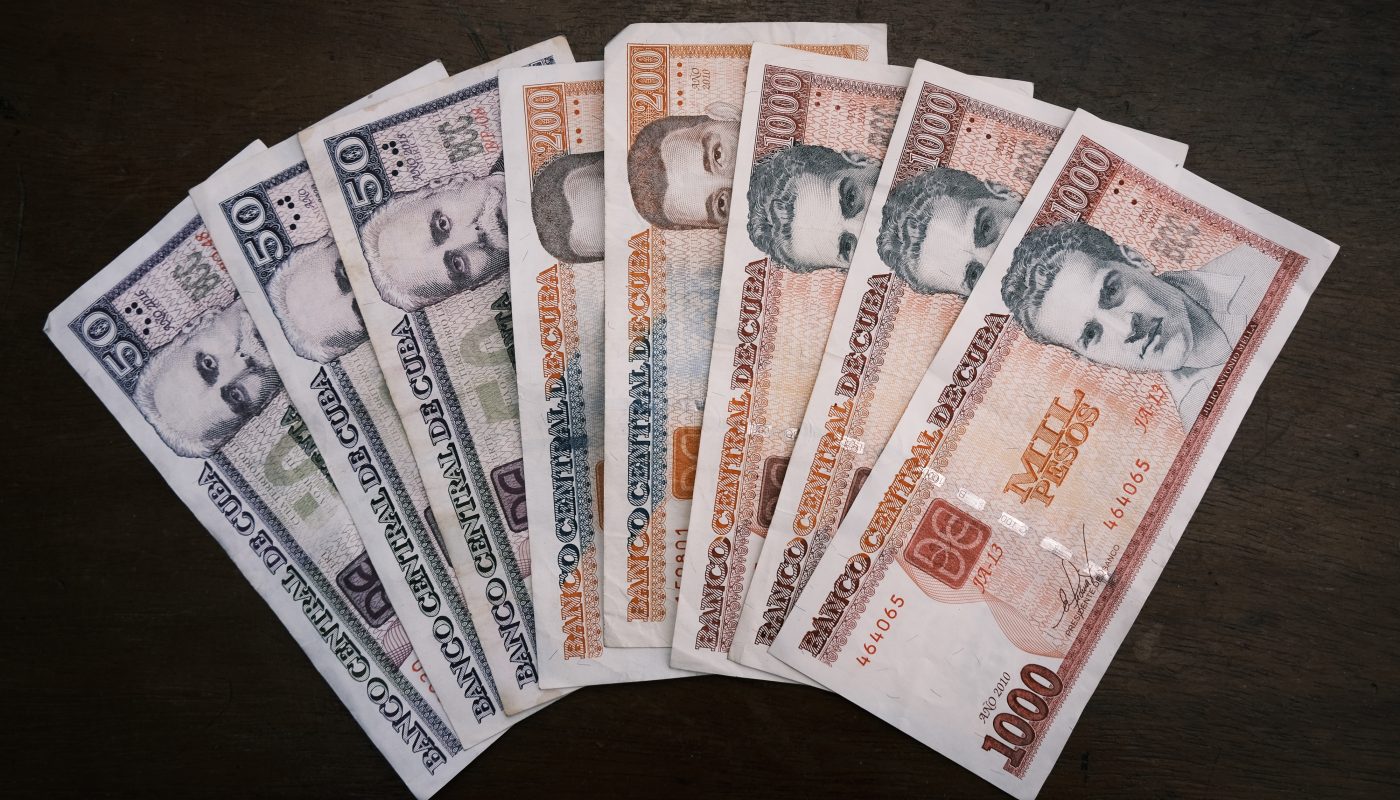 Kubanische Peso-Banknoten