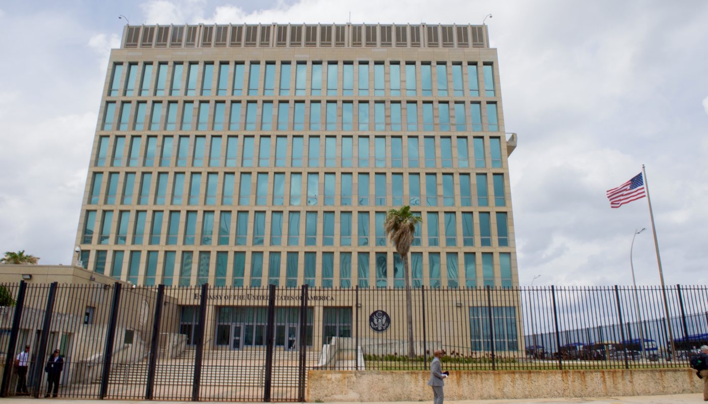 Gebäude der US-Botschaft in Havanna