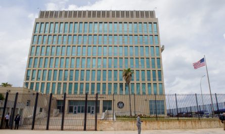 Gebäude der US-Botschaft in Havanna