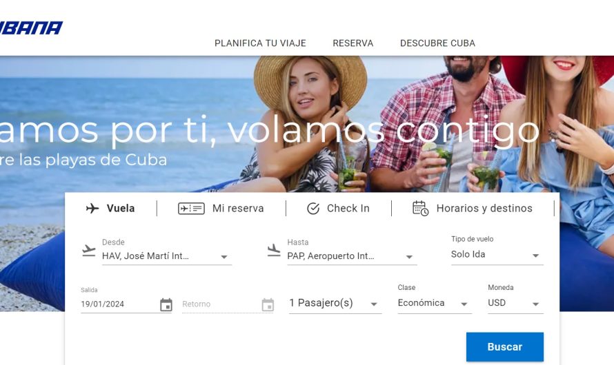 Cubana startet Onlineverkauf von Flugtickets: So klappt die Buchung!