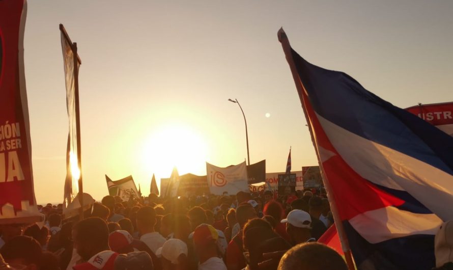 1. Mai in Kuba: Solidarität mit Palästina und Kritik an US-Blockade
